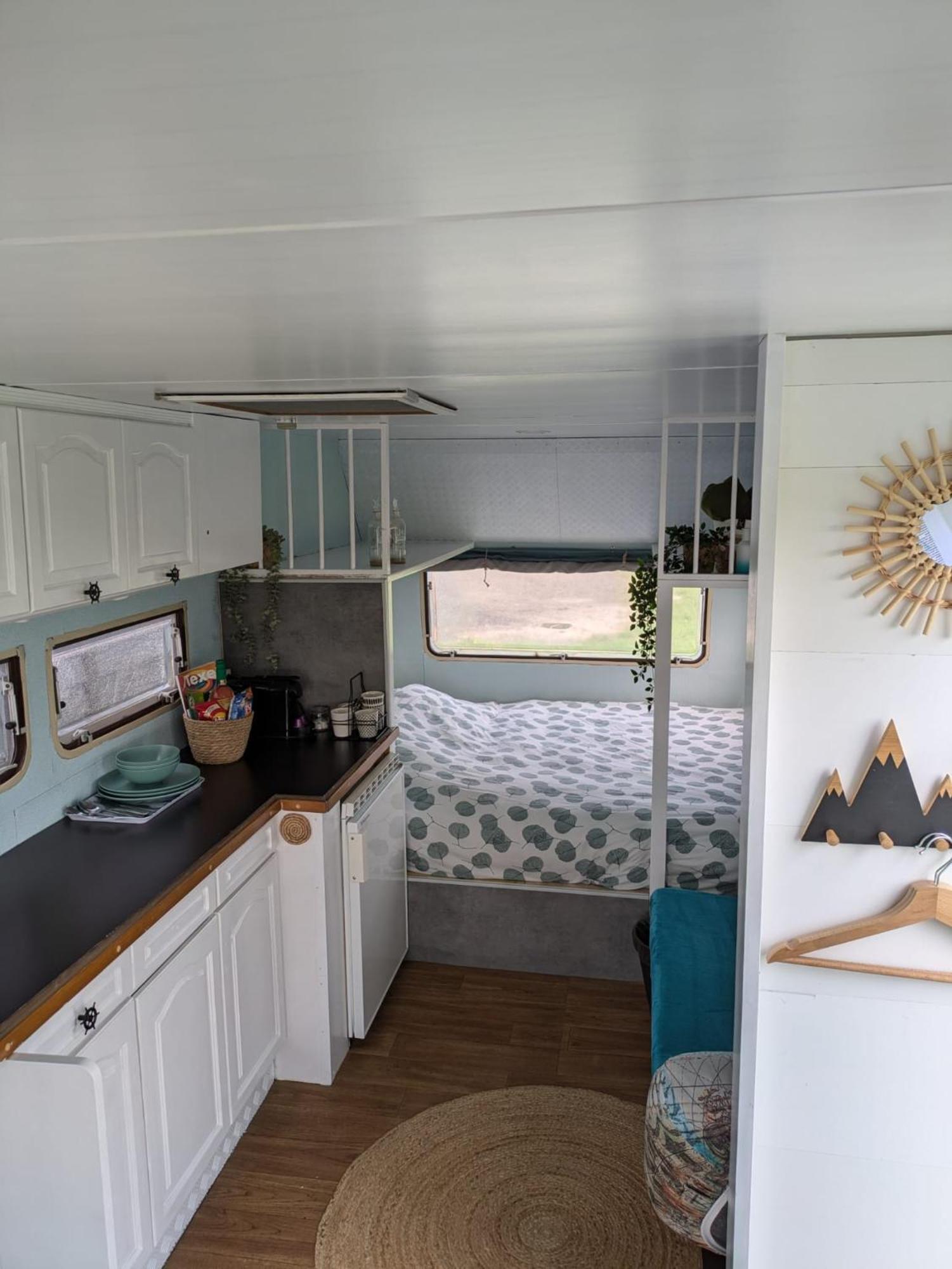 Caravan Zee By Bnb De Kapitein 't Horntje Exterior foto
