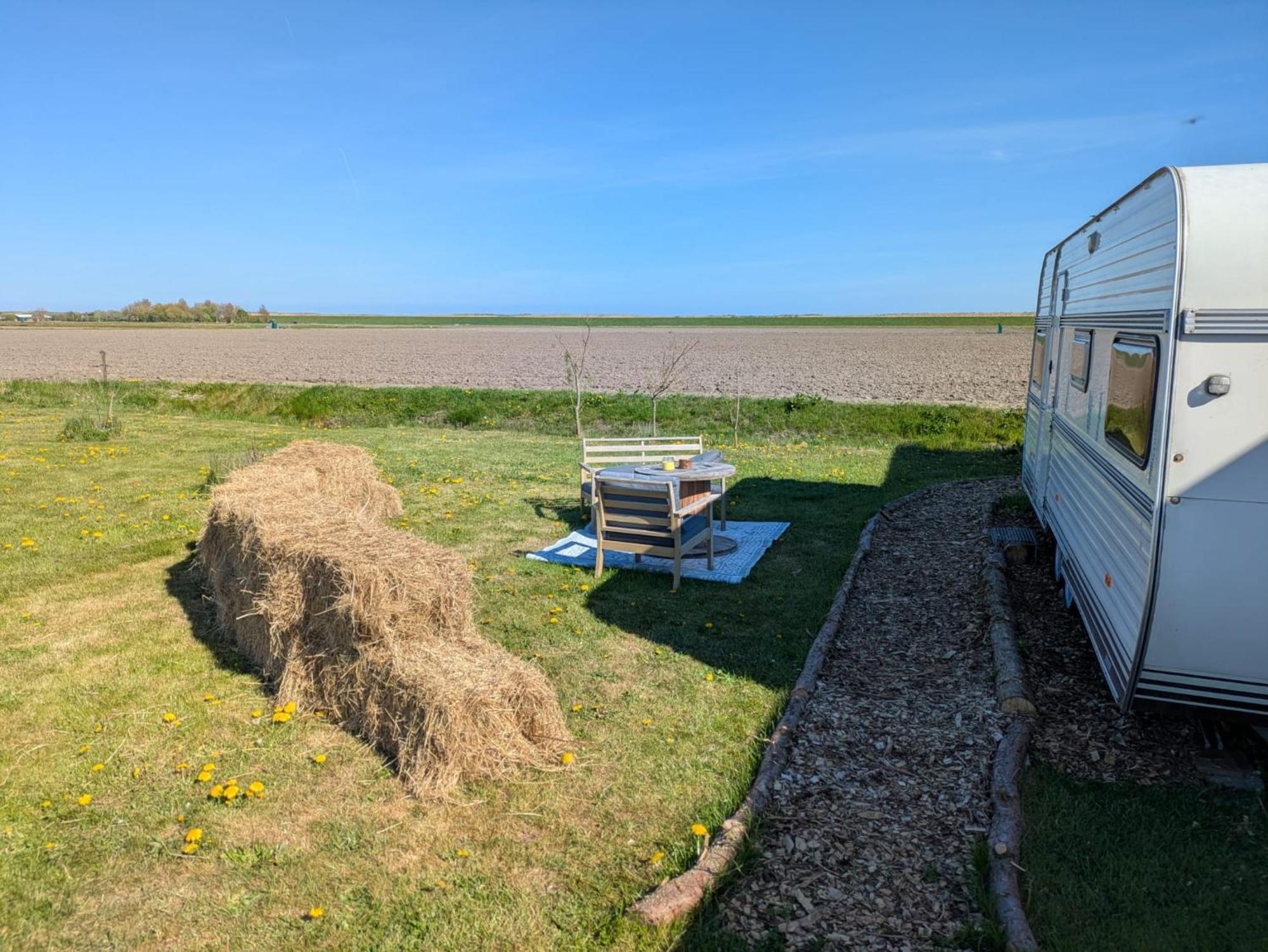 Caravan Zee By Bnb De Kapitein 't Horntje Exterior foto